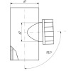 Ревизия прямая 90° 110мм QSS-AT-110