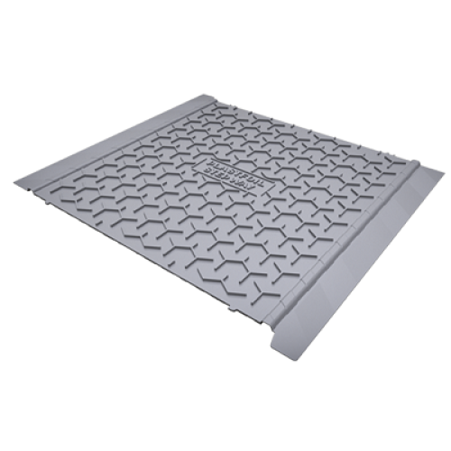Кровельная пешеходная ПВХ дорожка с демпфером PLASTFOIL STEPWAY 600х600х8