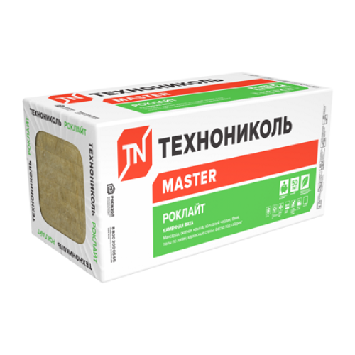 Роклайт 1200x600x50 (8 плит, 5,76 м2, 0,29 м3)