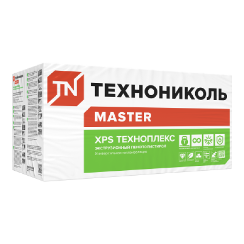 XPS Техноплекс 1180х580х40-L (10 плит, 6,84 м2, 0,27 м3)