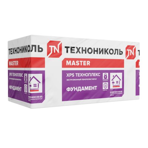 XPS Техноплекс Фундамент 1180х580х50-L (8 плит, 5,48 м2, 0,27 м3)
